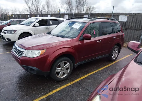 2010 Subaru Forester 2.5X Premium z USA, uszkodzony, nr VIN JF2SH6CC6AH767267